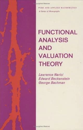 Cover of Functional Analysis and Valuation Theory