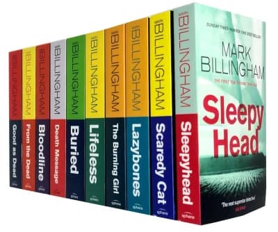 Cover of Mark Billingham Tom Thorne Novels Series 10 Books Collection Set ( Sleepyhead, Lifeless )