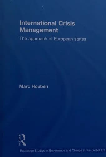 Cover of International Crisis Management