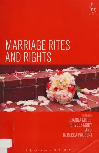 Cover of Marriage Rites and Rights