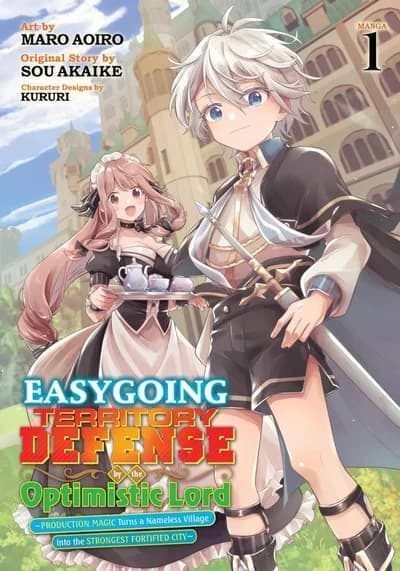 Cover of Easygoing Territory Defense by the Optimistic Lord: Production Magic Turns a Nameless Village into the Strongest Fortified City Volume 5 Manga