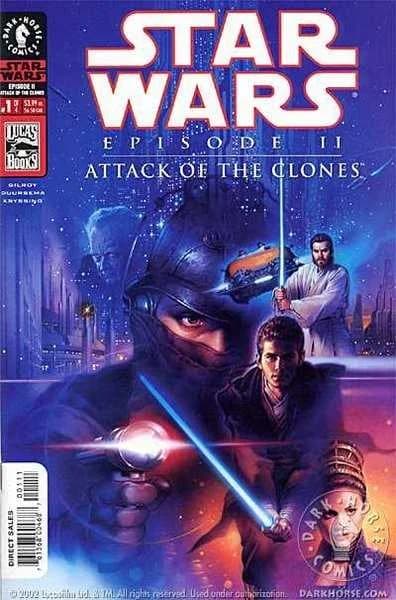 Cover of Attack of the Clones: Star Wars: Episode II