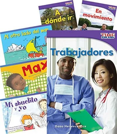 Cover of Por la comunidad (In the Community) 6-Book Set