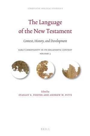 Cover of The Language of the New Testament