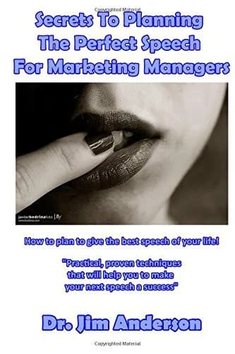 Cover of Secrets To Planning The Perfect Speech For Marketing Managers