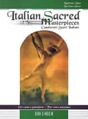 Italian Sacred Masterpieces: Baritone and Piano