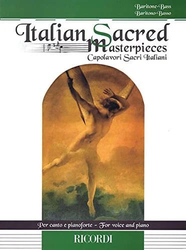 Cover of Italian Sacred Masterpieces: Baritone and Piano