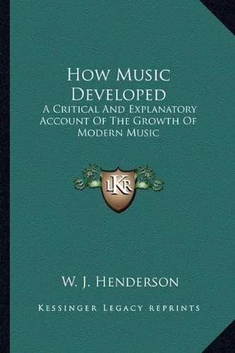 Cover of How Music Developed
