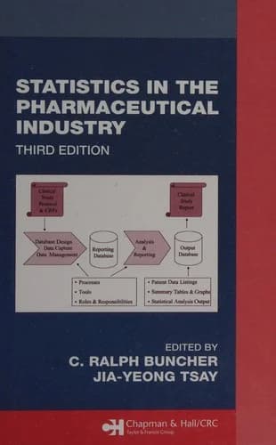 Cover of Statistics In the Pharmaceutical Industry