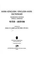 Hani-English - English-Hani Dictionary