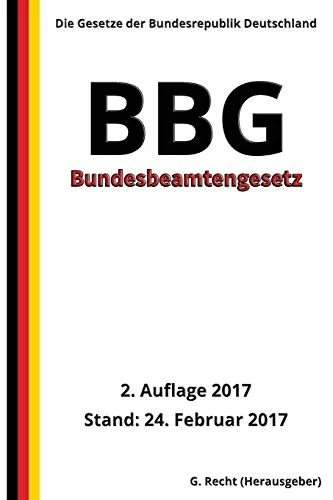 Cover of Bundesbeamtengesetz - BBG, 2. Auflage 2017
