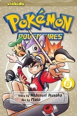 Cover of Pokémon Adventures, Volume 8