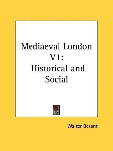 Cover of Mediaeval London V1