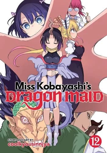 Cover of Miss Kobayashi's Dragon Maid Vol. 12