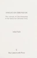 Anglican Eirenicon