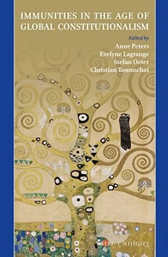 Cover of Immunities in the Age of Global Constitutionalism