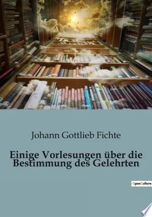 Cover of Einige Vorlesungen über die Bestimmung des Gelehrten