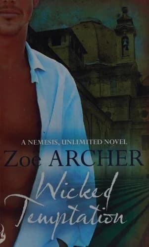 Cover of Wicked Temptation: Nemesis, Unlimited Book 3  (A suspenseful historical adventure romance)