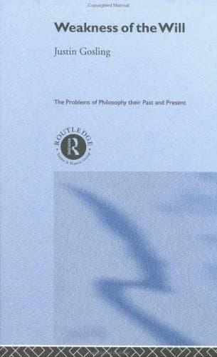 Cover of The Weakness of the Will
