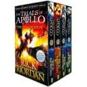 The Trials of Apollo Series Books 1 - 4 Collection Set by Rick Riordan (Hidden Oracle, Dark Prophecy, Burning Maze & Tyrant's Tomb)