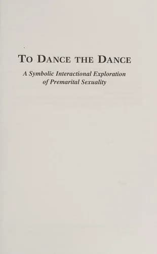 Cover of To Dance the Dance