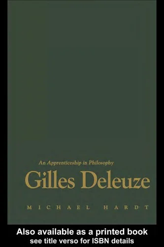 Cover of Gilles Deleuze