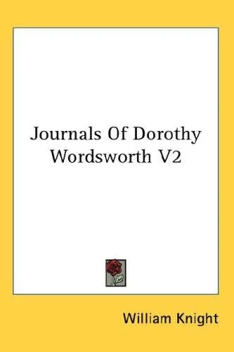 Cover of Journals Of Dorothy Wordsworth V2