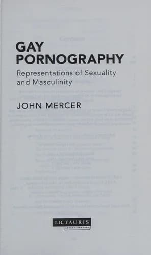 Cover of Gay Pornography
