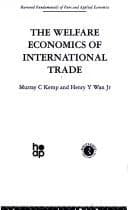 Cover of The Welfare Economics of International Trade