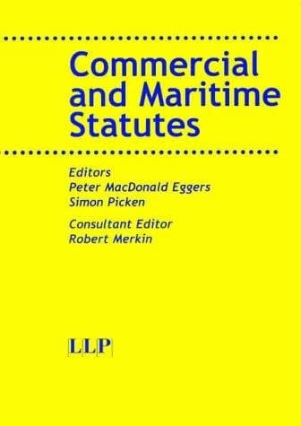 Cover of Commercial and Maritime Statutes