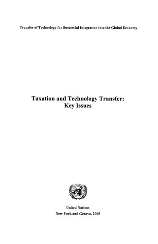 Cover of Taxation and Technology Transfer