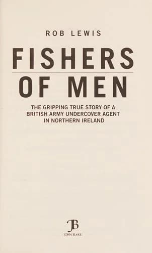 Cover of Fishers of Men Gripping True Story of a British Undercover Agent in Northern Ireland
