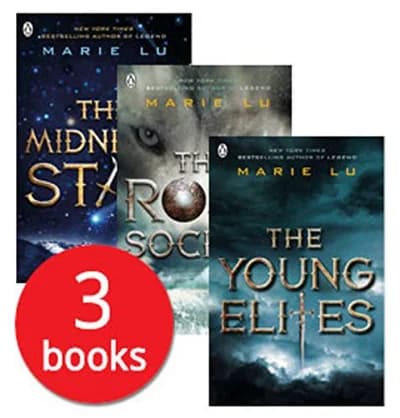 Cover of The Young Elites Trilogy 3 Books Collection Set by Marie Lu (The Rose Society ,The Midnight Star)