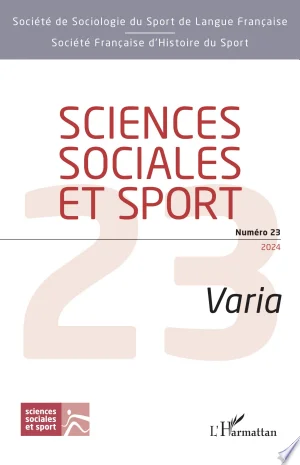 Cover of Sciences sociales et sport