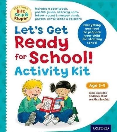 Cover of Read With Biff, Chip and Kipper Let's Get Ready For School Read With Biff Chip