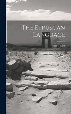 Cover of The Etruscan Language