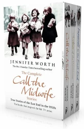Cover of The Complete Call the Midwife Stories Box Set by Jennifer Worth Four Novels From 1950s London