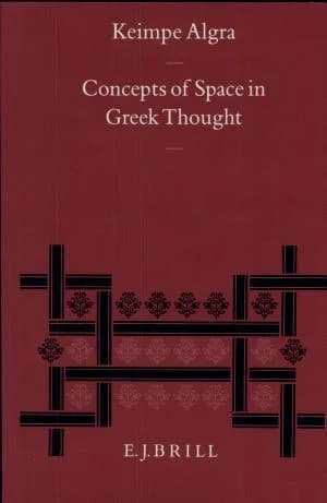 Cover of Concepts of Space in Greek Thought