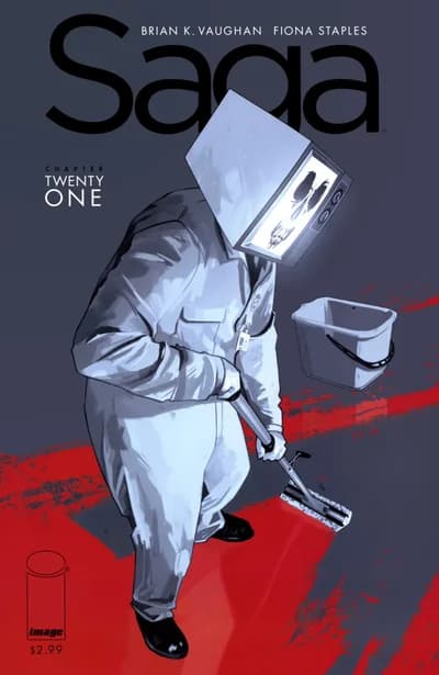 Cover of Saga #21 — Chapter Twenty-One