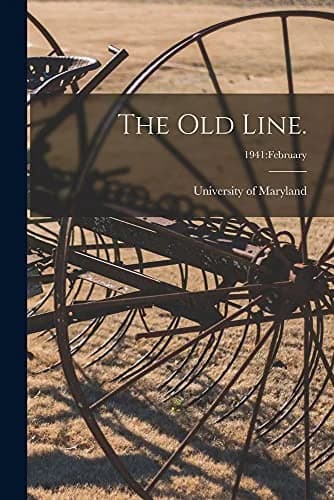 Cover of The Old Line.; 1941