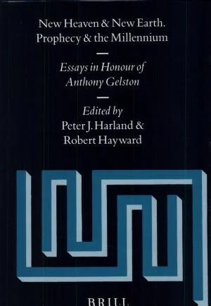 Cover of New Heaven and New Earth. Prophecy and the Millennium