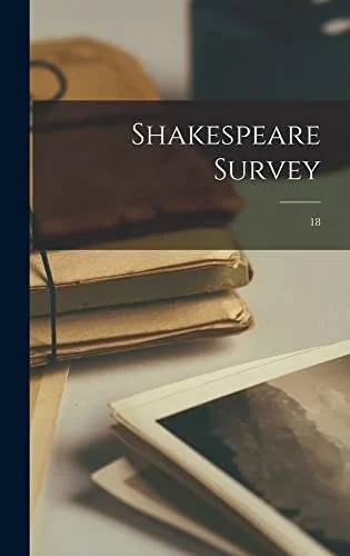 Cover of Shakespeare Survey; 18