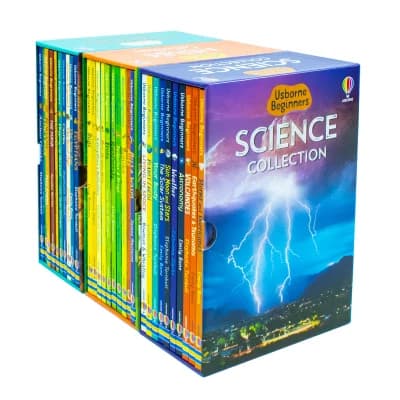 Cover of Usborne Beginners Series Science, History, Nature 30 Books Collection Box Set Hardcover