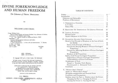 Cover of Divine Foreknowledge and Human Freedom