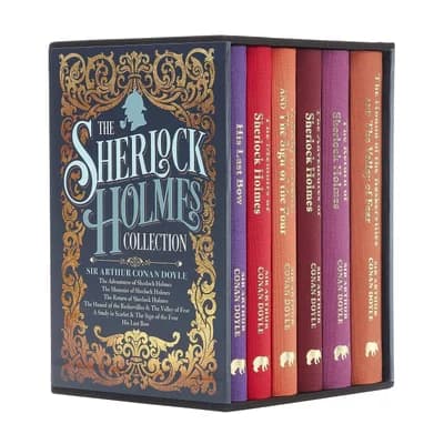 Cover of The Sherlock Holmes Collection: Deluxe 6-Volume Box Set Arcturus Collector's Classics, 2