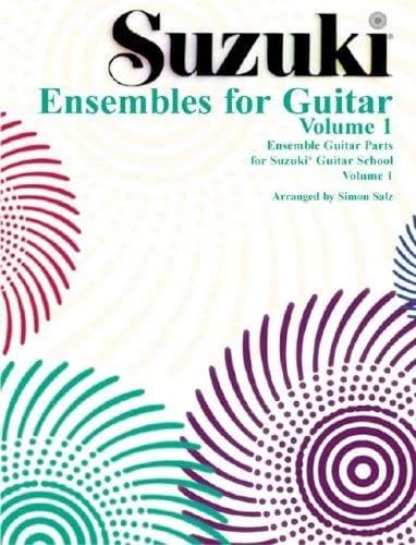 Cover of Suzuki Ensembles for Guitar, Volume 1