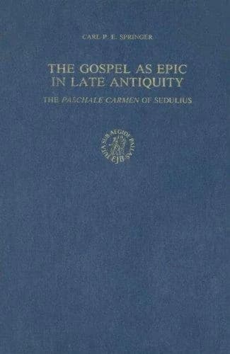 Cover of The Gospel as Epic in Late Antiquity