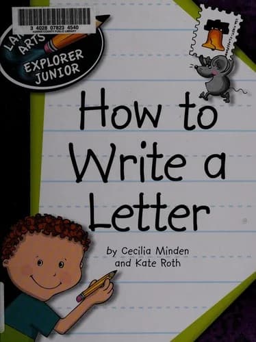 Cover of How to Write a Letter