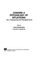 Cover of Toward A Psychology of Situations