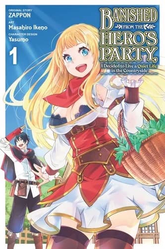 Cover of Banished from the Hero's Party, I Decided to Live a Quiet Life in the Countryside (Manga) Volume 1
